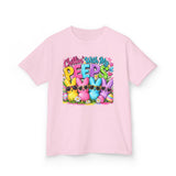 Kids Tee — "Chillin' With My Peeps" Bunny Sunglasses Shirt