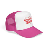 Everything Sucks Trucker Hat — Funny Foam Trucker for Bad Hair Days