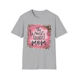 World's Greatest Mom Animal Print T-Shirt