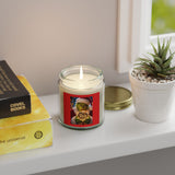 Coconut Apricot Holiday Candle – Grinch Santa Scented Jar (4oz & 9oz)