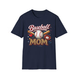 Baseball Mom T-Shirt — Cool Animal Print Design