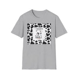 Funny Farmhouse T-Shirt — "The Boobs Are Real, The Smile Is Fake"