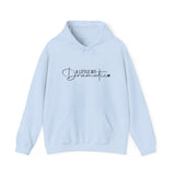 Hoodie — "A Little Bit Dramatic" Cozy Script Hooded Sweatshirt
