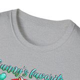 Bunny's Favorite Teacher T-Shirt — Colorful Easter Tee for Educators