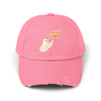 Funny "Va Fan Ghoul" Unisex Distressed Cap