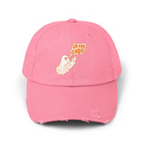 Funny "Va Fan Ghoul" Unisex Distressed Cap