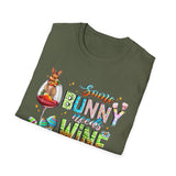 Some Bunny Needs Wine Funny Easter Bunny T-Shirt