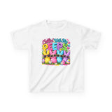 Kids Tee — "Chillin' With My Peeps" Bunny Sunglasses Shirt