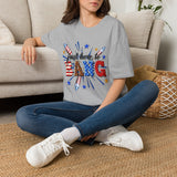 4th of July "Just Here to Bang" T-Shirt