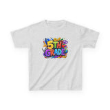 5th Grade Kids T-Shirt — Colorful Back-to-School Graduation Tee