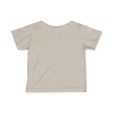 Infant Tee — "Charge It to Daddy" Cute Baby Shirt with Leopard Accent