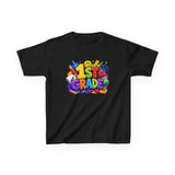 1st Grade Kids T‑Shirt – Colorful Back to School Design