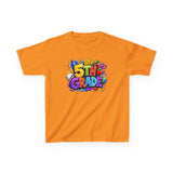 5th Grade Kids T-Shirt — Colorful Back-to-School Graduation Tee