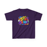5th Grade Kids T-Shirt — Colorful Back-to-School Graduation Tee