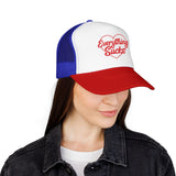 Everything Sucks Trucker Hat — Funny Foam Trucker for Bad Hair Days