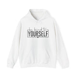 Be Kind to Yourself Hoodie — Inspirational Self-Care Hooded Sweatshirt
