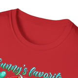 Bunny's Favorite Teacher T-Shirt — Colorful Easter Tee for Educators