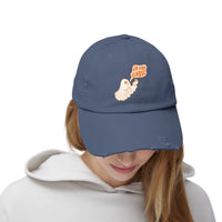 Funny "Va Fan Ghoul" Unisex Distressed Cap