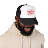 Everything Sucks Trucker Hat — Funny Foam Trucker for Bad Hair Days