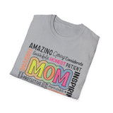 Mom Admiration T-Shirt — 'Mom' Tribute Tee for Mother's Day & Everyday