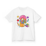 Second Grade Kids T‑Shirt – Cute Donut & School Icons Back-to-School Tee