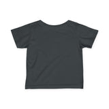 Infant Tee — "Charge It to Daddy" Cute Baby Shirt with Leopard Accent
