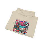 Teacher Life Hoodie — Colorful "Best Teacher Ever" School Supplies Graphic Staten Island