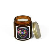 Principal Appreciation Candle — Multi-Scent Coconut‑Apricot Wax (4oz, 9oz)