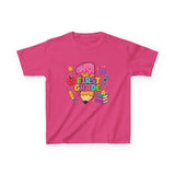 First Grade Kids T‑Shirt — Cute Back to School Pencil & Books Design