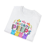 Nana Easter T-Shirt — "My Favorite Peeps Call Me Nana" with Fun Animal Print