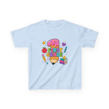 First Grade Kids T‑Shirt — Cute Back to School Pencil & Books Design