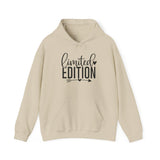 Limited Edition Hoodie – 'Limited Edition' Script & Arrow Graphic Pullover