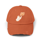 Funny "Va Fan Ghoul" Unisex Distressed Cap