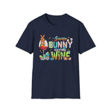 Some Bunny Needs Wine Funny Easter Bunny T-Shirt