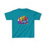 5th Grade Kids T-Shirt — Colorful Back-to-School Graduation Tee