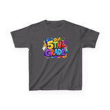 5th Grade Kids T-Shirt — Colorful Back-to-School Graduation Tee