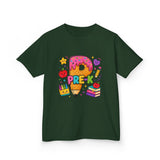 Pre-K Kids T‑Shirt — Cute Donut Pencil School Shirt for Preschoolers