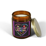 Assistant Principal Scented Candle — Coconut Apricot Wax (4oz & 9oz)
