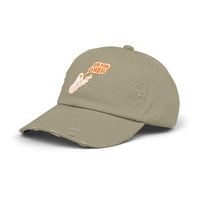 Funny "Va Fan Ghoul" Unisex Distressed Cap