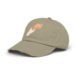 Funny "Va Fan Ghoul" Unisex Distressed Cap