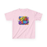 5th Grade Kids T-Shirt — Colorful Back-to-School Graduation Tee