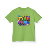 Fourth Grade Kids T‑Shirt — Colorful Back-to-School Tee
