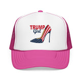 Trump Girl Trucker Hat — Feminine Heel Graphic (Pairs well with Matching Tee)