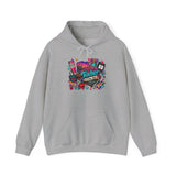 Teacher Life Hoodie — Colorful "Best Teacher Ever" School Supplies Graphic Staten Island