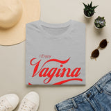 T‑Shirt — "I Enjoy Vagina" Bold Script Graphic Tee
