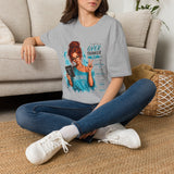 T-Shirt — “I Might Be an Overthinker But…I Overthink so I can Overcome” Red Head Graphic Tee for Overthinkers