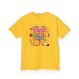 Kids T-Shirt - 'My Kindergarten' Colorful School Icons Back-to-School Tee