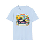 Peace Out School Tee — Personalized Last Day of School Shirt for Teachers