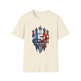 4th of July Unisex T-Shirt - Patriotic '250' Celebration Tee