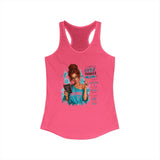 Red Head "Overthinker" Women's Ideal Racerback Tank